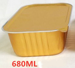 680ML Aluminum container