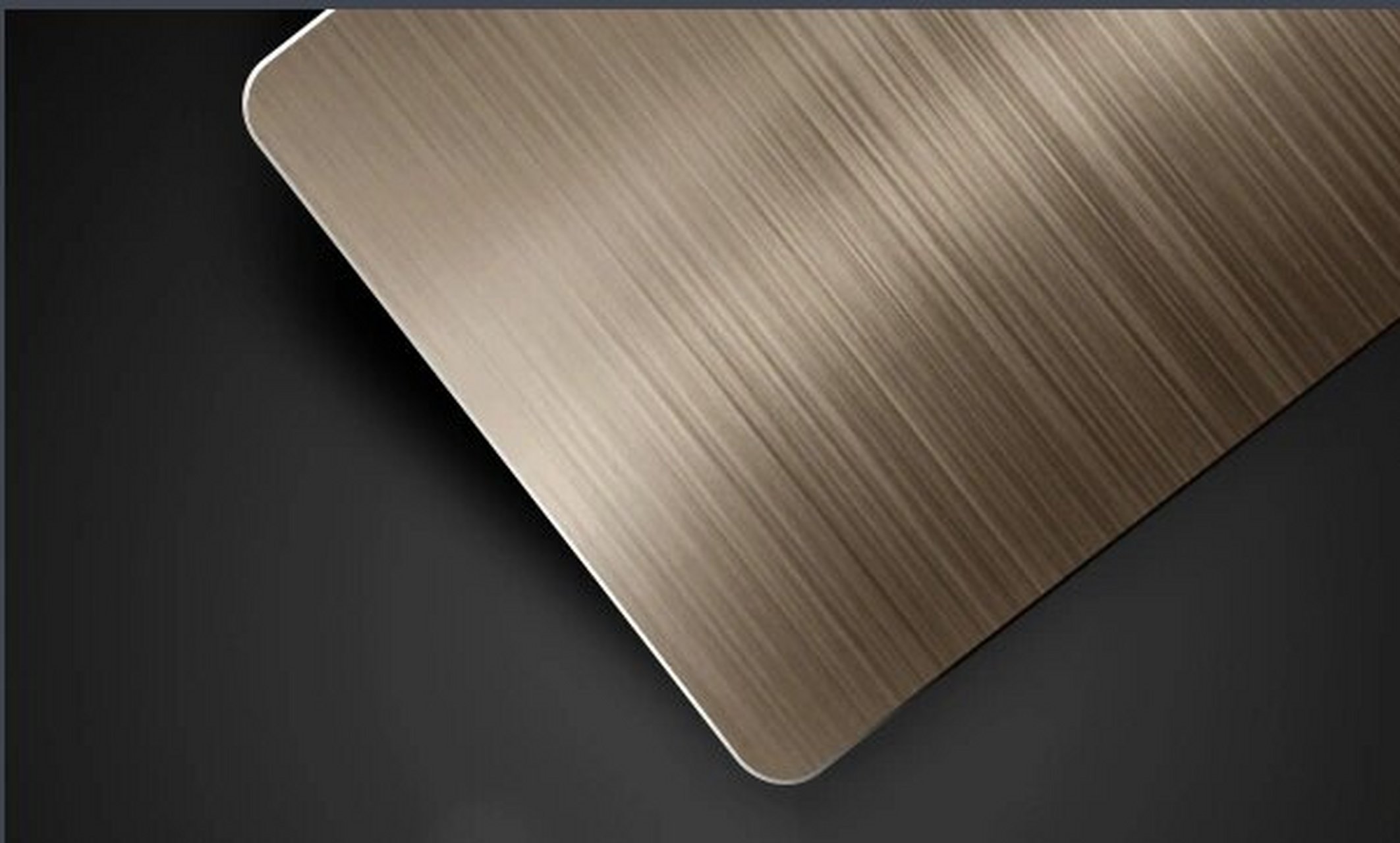 brushed aluminum sheet