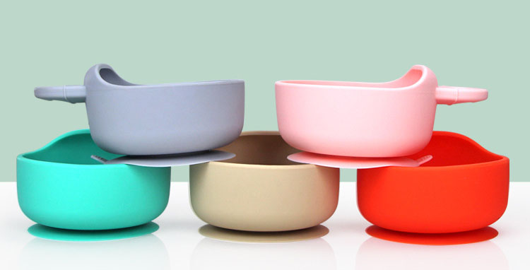 silicone suction bowls