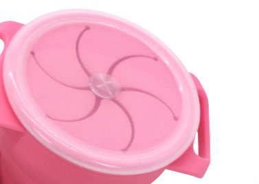 foldable silicone snack cup