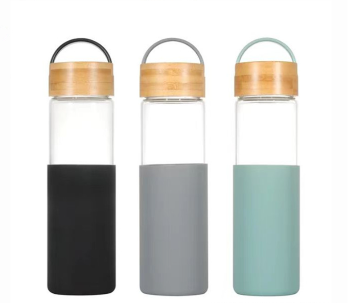 Borosilicate Glass Water Bottle
