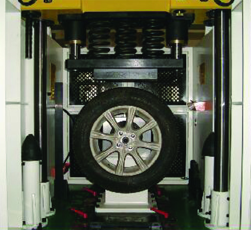 30°-90° Car Wheel Impact Test Machine