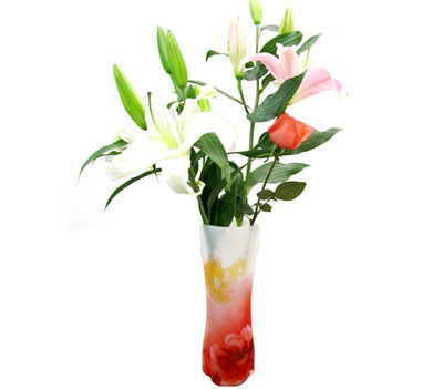 Foldable Flower Vases Plastic Collapsible Vases Shanghai