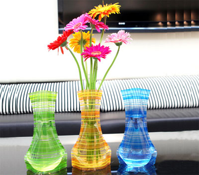 Foldable Flower Vases Plastic Collapsible Vases Shanghai