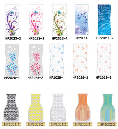 pvc foldable vases