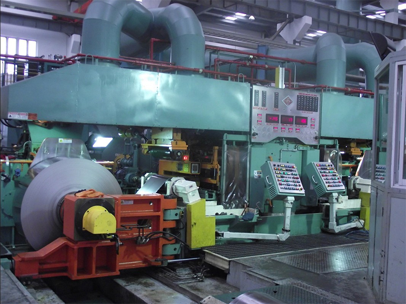 Annealing stainless steel strip production